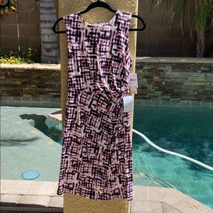 Eliza J pattered dress NWT